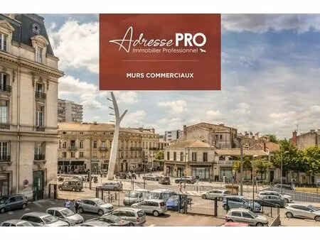 vente commerce bordeaux 33800 115m²