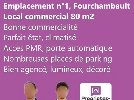 vente commerce fourchambault 58600 80m²