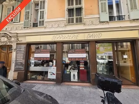 vente commerce nice 06000 109m²