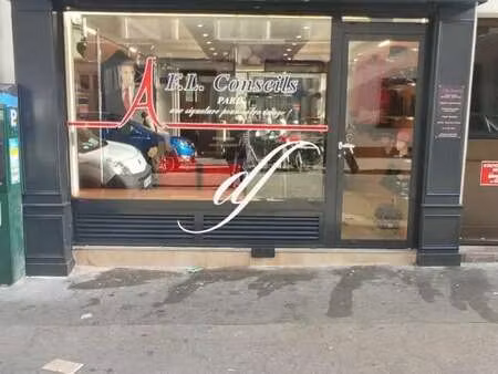 vente commerce paris 75018 132m²