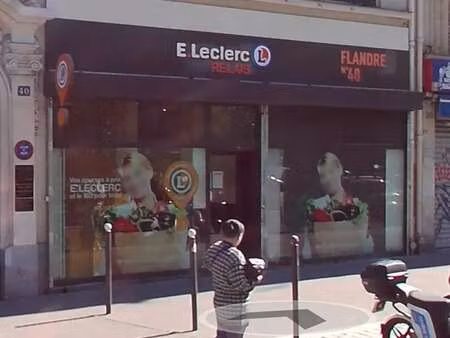 vente commerce paris 75019 116m²