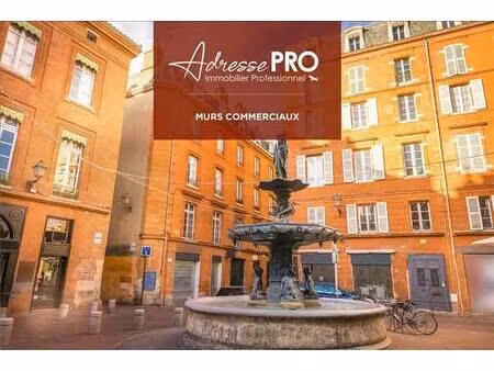 vente commerce toulouse 31000 58m²