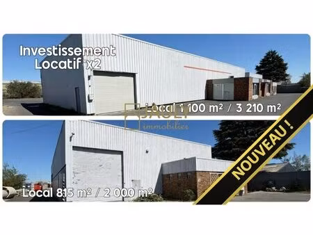 vente local d’activités meaux 77100 1915m²