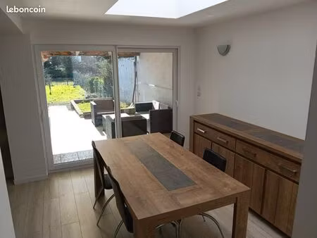 superbe t3 rénové avec jardin + terrasse – rare