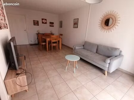 appartement t2 meublé 45m² + parking
