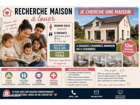 recherche maison à louer