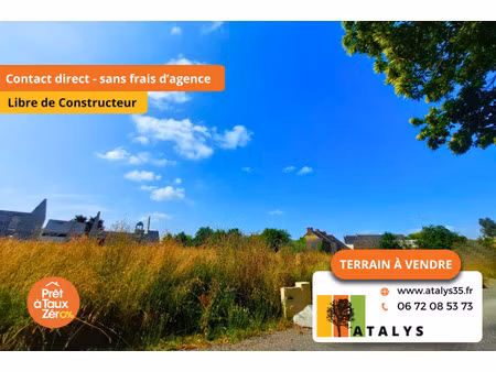 vente terrain à mesnil-roc'h (35720) : à vendre / mesnil-roc'h