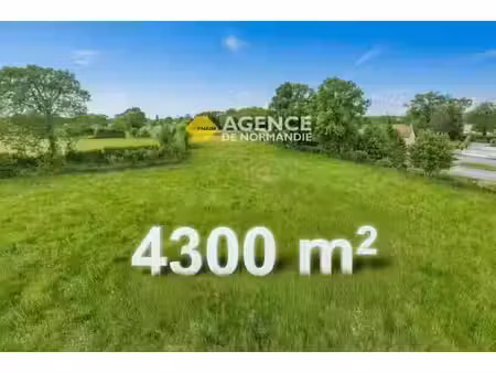 vente terrain à batir 4297 m² à montreuil-l'argillé (27390)  33 900 €