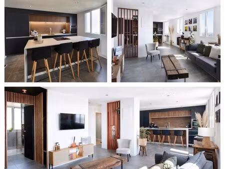 appartement t3 lumineux rénové – vue dégagée lyon
