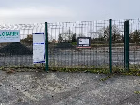 vente terrain 527 m² à villedieu-la-blouère (49450)  61 659 €