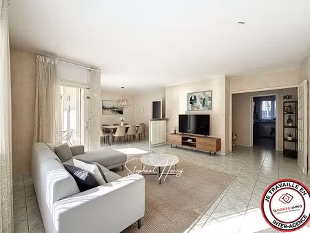 appartement t5 traversant de 86 m² - 2 balcons & 1 cave bordeaux caudéran (33200)