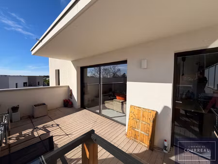 quartier ovalie- appartement de type t3 avec terrasse et box