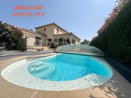 villa saint hilaire de brethmas 6 pièce(s) 158 m2 + piscine