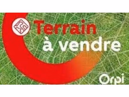 terrain à vendre