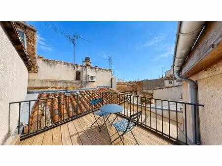 duplex t1 bis avec terrasse – place de la bourse