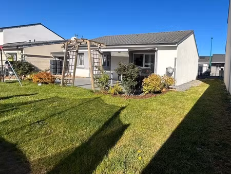 maison de plain-pied 82 m² – 4 pièces – jardin