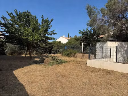 vente terrain 363 m² à frontignan (34110)  210 000 €