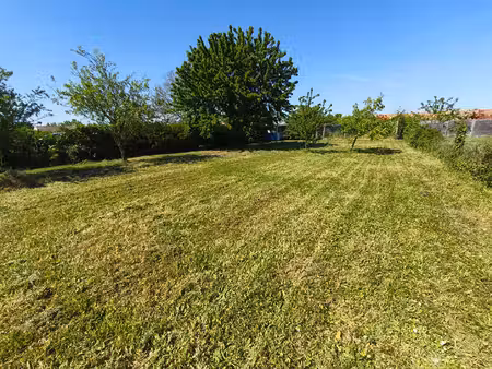 terrain à vendre 714 m² sainte-soulle-usseau