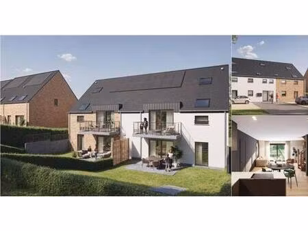 appartement à vendre avec terrasse et jardin   temploux (vbe16759)