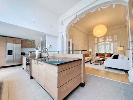 cinquantenaire - triplex 4 chambres avec terrasses