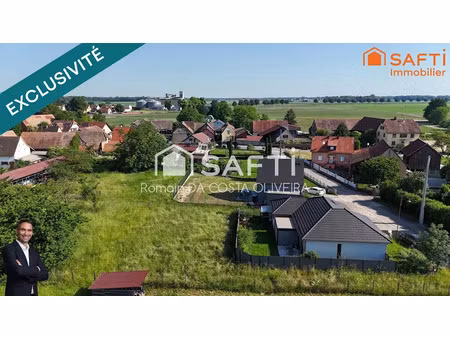 vente terrain 1093 m² à richtolsheim (67390)  130 000 €