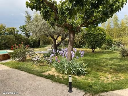 sur la commune de boisset gaujac vente de 2 habitations sur environ 1000 m