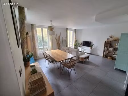 vends appartement 3 pièces avec entrée privative et grande terrasse. quartier valrose et c