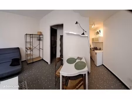 studio idéal étudiant libre début juin 69100