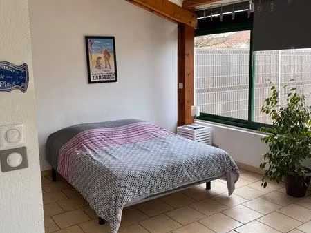 studio avec jardin privé salles sur mer