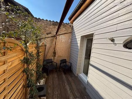 à louer – charmant f2 de 35 m² avec terrasse –