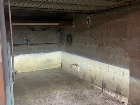 garage en sous-sol