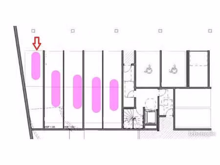 idéal investisseur - lot de 2 places de parking s/sol toulon