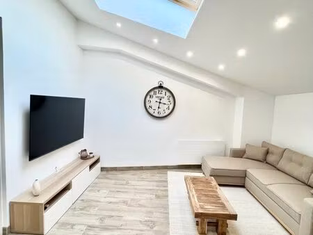 magnifique t2 meublé de 55m2 avec tv grand écran
