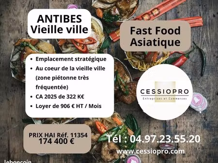 boutique 35 m² antibes