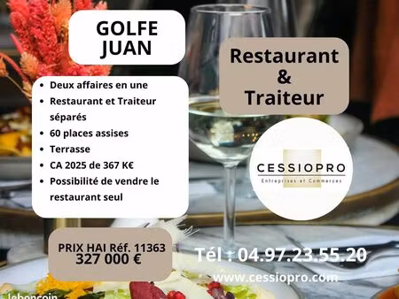 restaurant  traiteur 103 m² vallauris