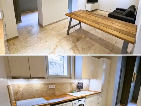 grand t3 rénové - 58m2 - toulon est - brunet