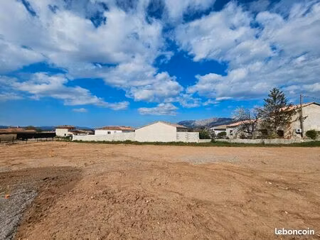 terrain 500 m² pourrieres