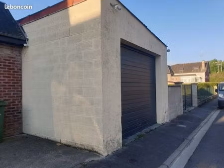 terrain et garage