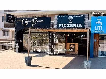 fonds de commerce  pizzeria 68 m² carqueiranne