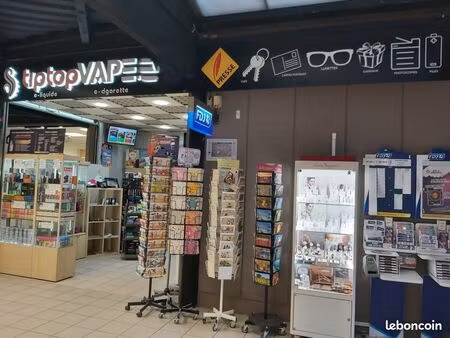 fond de commerce de presse  fdj  vape