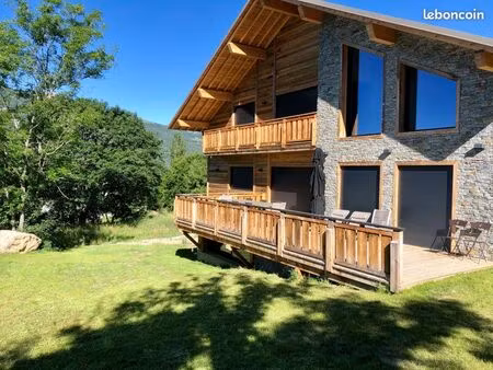 vente chalet allos