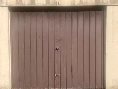 vente d'un box plain-pied