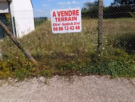 terrain a vendre