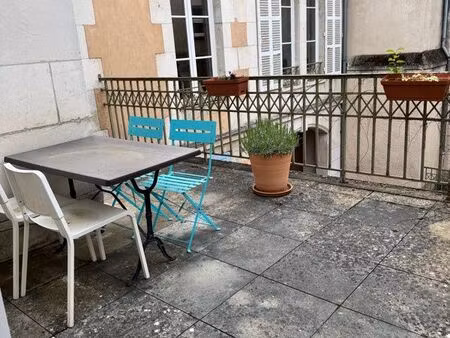 appartement terrasse meublé