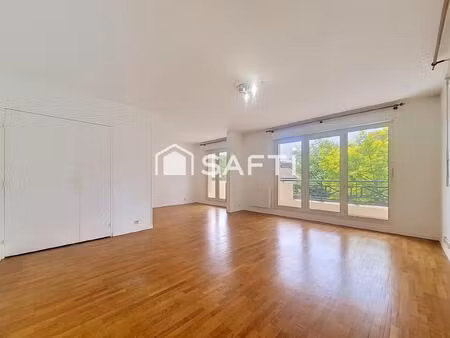 t5 - 106m2 - 3 chambres - séjour double - balcon terrasse - dpe c
