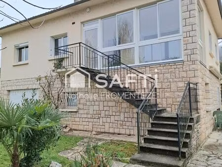 maison avec un beau terrain centre ville