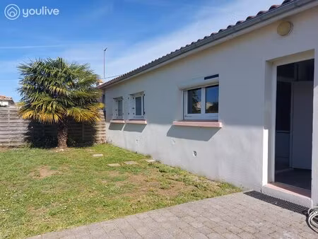 maison moderne 3 chambres à luçon avec jardin