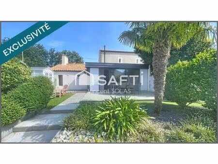 propriété de 136m² + logement t3 de 63m² sur 1489m² - calme - bel environnement