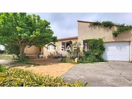villa de plain pied - 4 faces - terrain 1050 m² environ