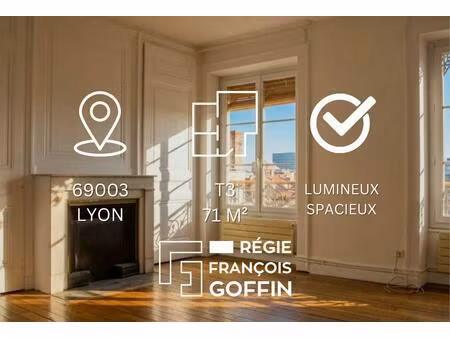 appartement 3 pieces - saxe gambetta - 71.09m2